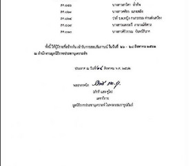 ประกาศรายชื่อผู้มีสิทธิ์สอบสัมภาษณ์ในวันที่ 26 - 28 สิงหาคม ... พารามิเตอร์รูปภาพ 1