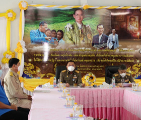 องคมนตรี เดินทางไปเป็นประธานพิธีมอบสิ่งของพระราชทาน ... พารามิเตอร์รูปภาพ 1